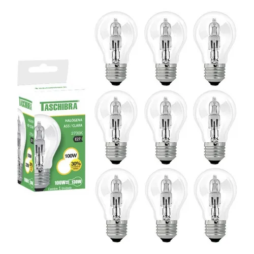 Kit 10 Lampadas Incandescente Estufa Granja 100w E27 2700k 220V