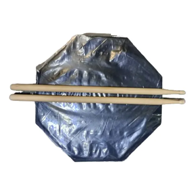 Combo Pad De Practica Bateria 30cm + Palillos  5a/5b