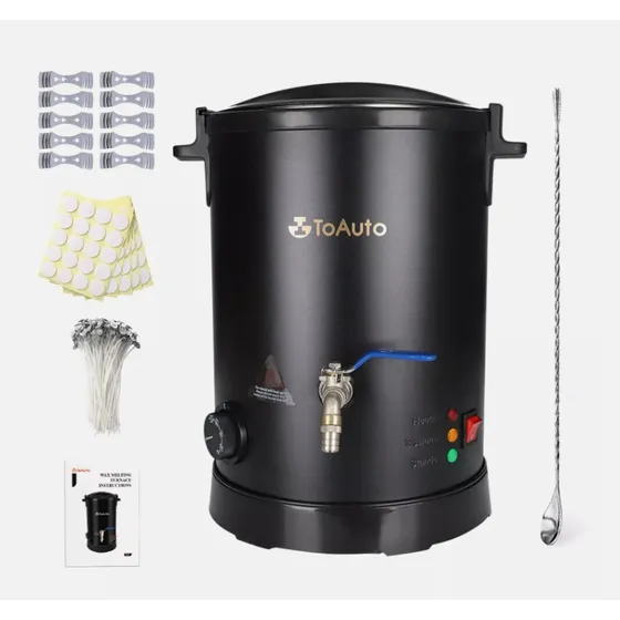 Olla Fundidor De Cera 8 Litros Velas Artesanales Velones
