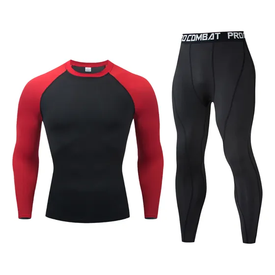 Pack Sudadera Deportiva Manga Larga + Licra Masculina