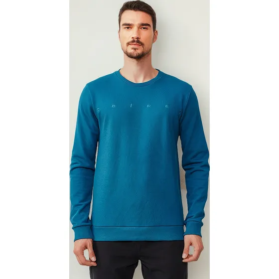 Moletom Colcci Slim Ou24 Azul Masculino