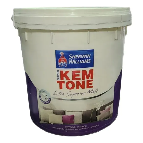 Latex Super Kem Tone Blanco Tineta Sherwin Williams