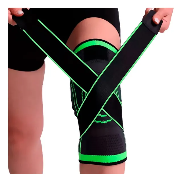 Rodillera Elástica Ajustable Para Deporte Y Rehabilitación