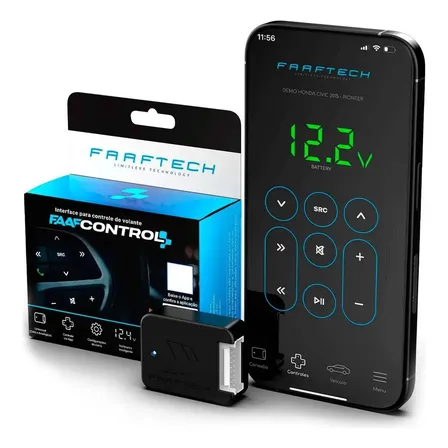 Interface Volante Controle Distância Faaftech Ft-Faafcontrol