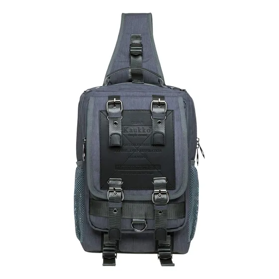 Kaukko Bolso Canvas Messenger Cross Body Hombro Sling Szj1o