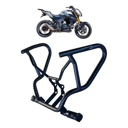 Protetor Carenagem C/ Saboneteira Haojue Dr 160 C/ Pedaleira