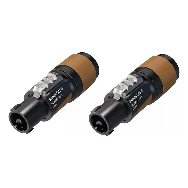 2 Conector Neutrik Speakon Para Cable De 2 Polos Nl2fxx-w-s
