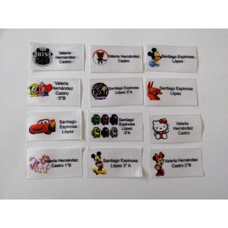 50 Etiquetas Personalizadas Para Marcar Ropa 2.5x5 Cm 50 Etiquetas Personalizadas Para Marcar Ropa 2.5x5 Cm