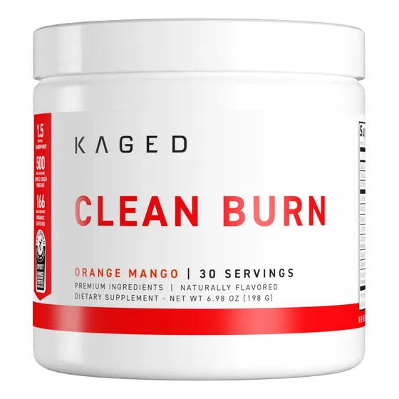 Suplemento Kaged Thermogenic Clean Burn, Naranja Y Mango, 30