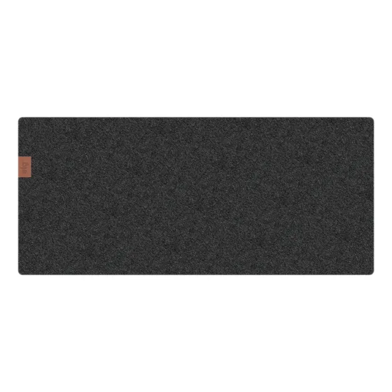 Mousepad Office, Feltro, 90x40, Porta Copo, Antiderrapante