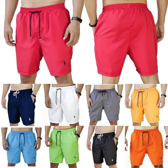 Shorts De Caballero Unicolores Al Mayor Y Detal 