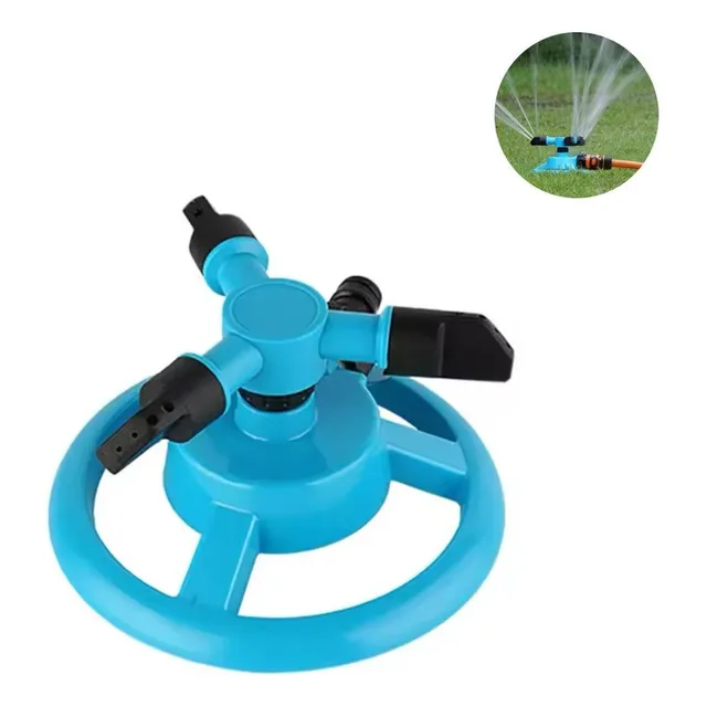Regador Aspersor Giratorio Con Base 360 Grados Riego Pasto