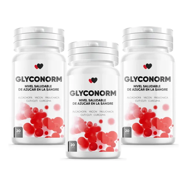 Glyconorm 3 Unid - Alivia Y Controla El Nivel De Azúcar