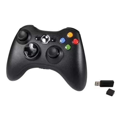 Joystick Inalámbrico con Receptor USB y Bluetooth Compatible con XBOX 360 PS3 Android PC SEISA NJX312