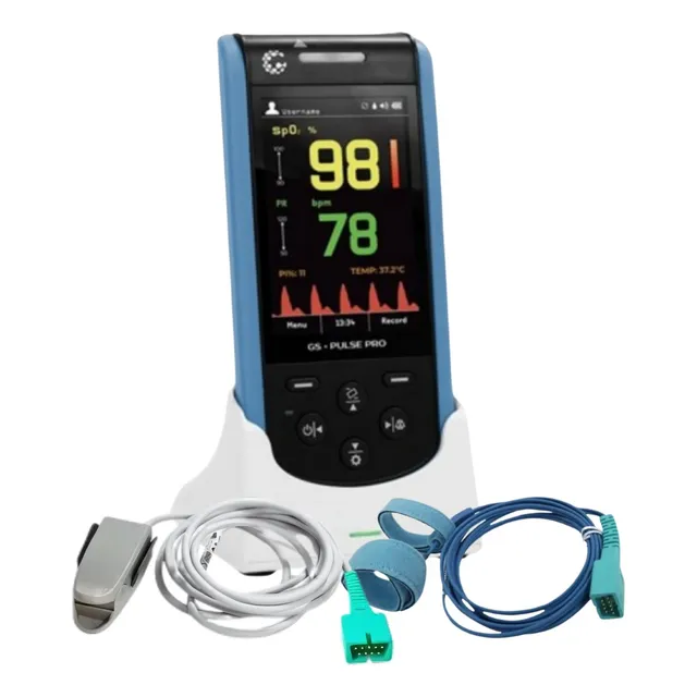 Kit Oxímetro De Pulso Portátil + Sensor Neonatal Spo2