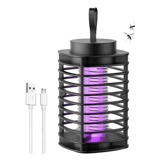 Lámpara Repelente Usb Antimosquitos Hogar Oficina Camping