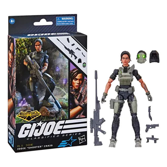 Gi Joe Classified Series Jodie Shooter Craig