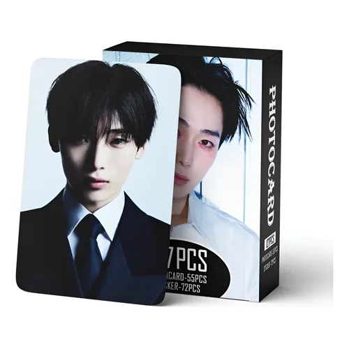 Xg - 92 Peças (60 Cartões Fotográficos + 32 Adesivos) Kpop