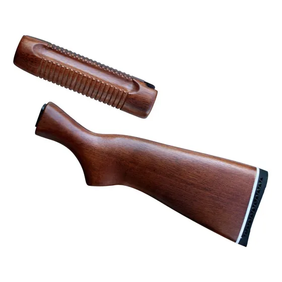 Coronha Completa De Madeira Espingarda Calibre 12 Pump Cbc