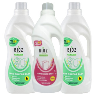Kit 2 Lava Roupa E Amaciante Vegano Ecológico Suave Baby Kit 2 Lava Roupa E Amaciante Vegano Ecológico Suave Baby