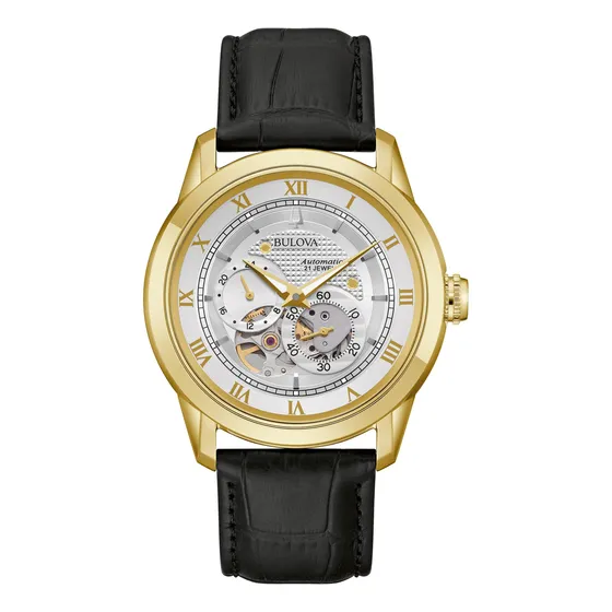 Reloj Bulova Classic Sutton 97a187 De Acero Inoxidable Dorad