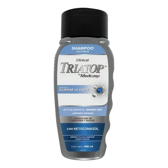 Triatop Clinical Elimina La Caspa Frescura Y Alivio 400ml