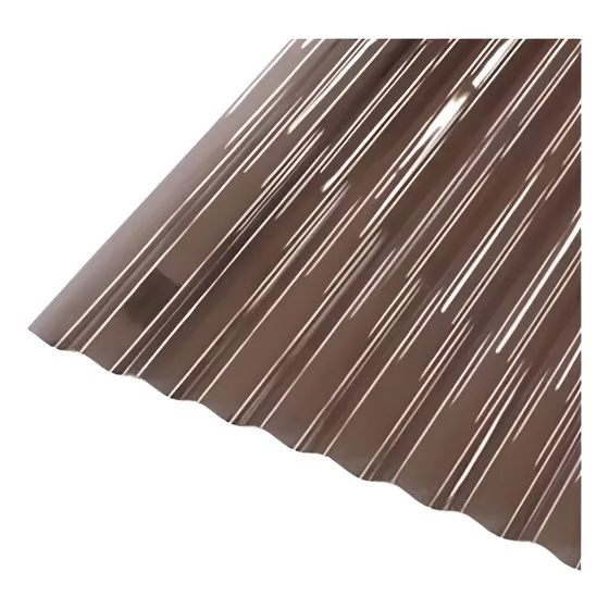 Chapa Policarbonato Ondulado 3.05x1.26 Bronce Polygal Chile
