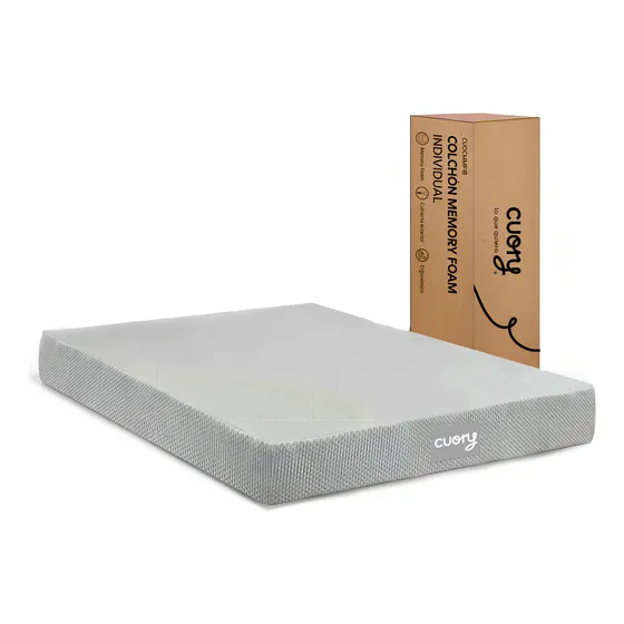 Colchón de memory foam Cuory Individual Individual