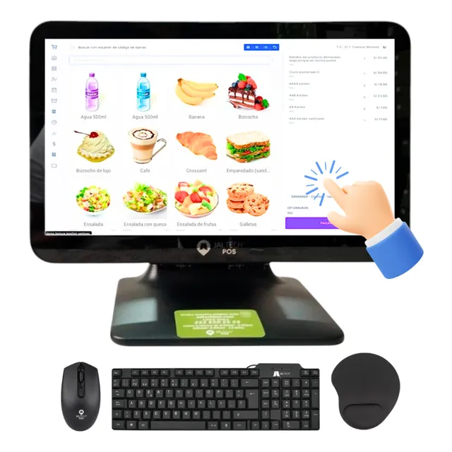Todo En Uno Touch Jaltech Pos 15  Core I3 Ddriii 4gb