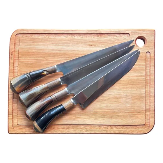Cuchillos Artesanales 23 Cm Lamina Pulida