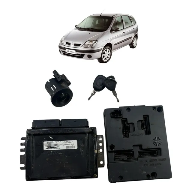 Kit Code Módulo Injeção Renault Scenic 1.6 16v 2005 (usado)