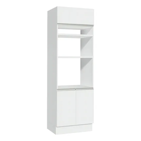 Torre Quente Madesa Glamy 70 cm 3 Puertas Blanco