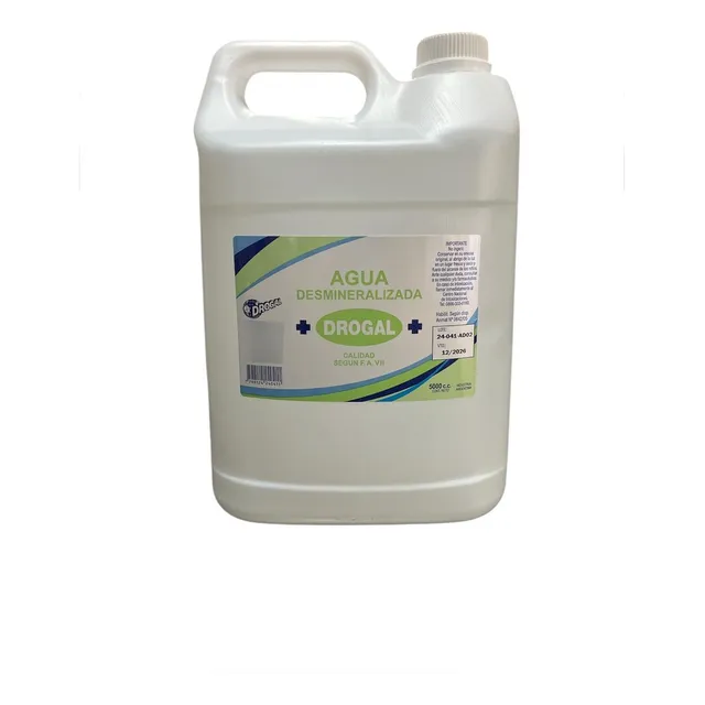 Agua Destilada 5 Litros  Cpap-cosméica-humiicadores