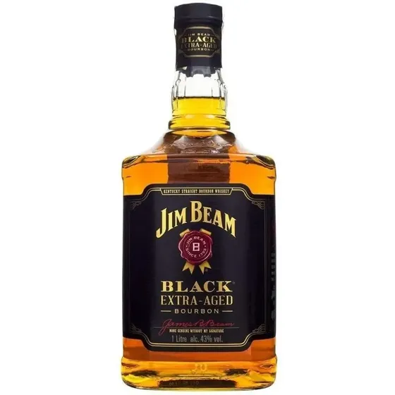 Whisky Bourbon Jim Beam Black 7 anos 1L