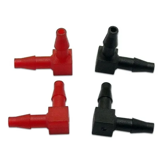Acopladores Largos En L De 3/32 . Robart. 