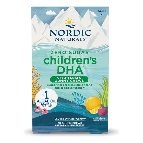 Suplemento De Gomitas Dha Para Niños De Nordic Naturals, 30