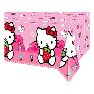 Toalha Para Mesa Festa De Aniversário Gatinha Hello Kitty Toalha Para Mesa Festa De Aniversário Gatinha Hello Kitty