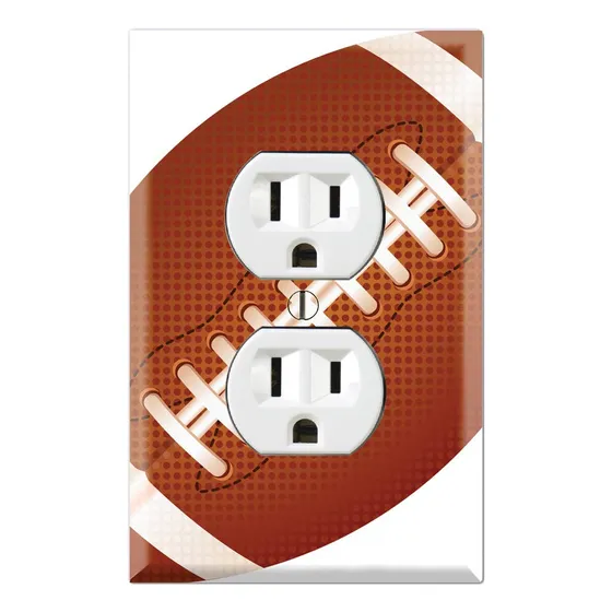 Placa Pared Texto  I Love Football 