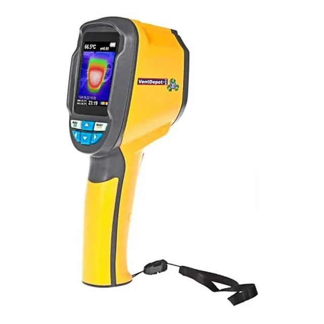 Camara Termica Construccion, Mxhdc-001, Pantalla 60x60pixele Color Amarillo