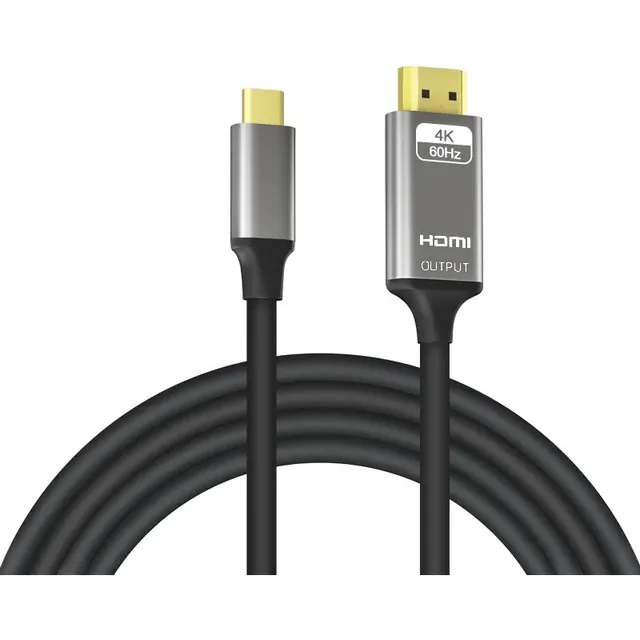 Adaptador Cable Usb-c A Hdmi 4k 60hz 2 Metros Tipo C 3.1