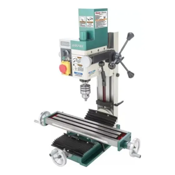 Fresadora Taladro 4 X 18 3/4 Hp Grizzly Industrial G0781