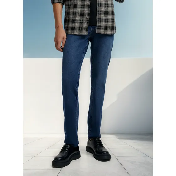 Pantalón De Jean Masculino Modelo Skinny Soft Touch - Kz0f