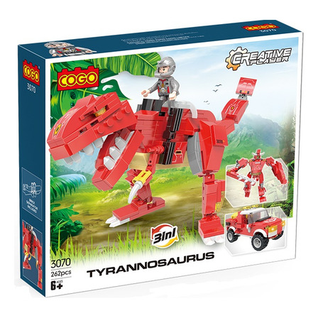 Bloques Para Armar Cogo Creative Player 3070 262 Piezas En Caja Bloques Para Armar Cogo Creative Player 3070 262 Piezas En Caja