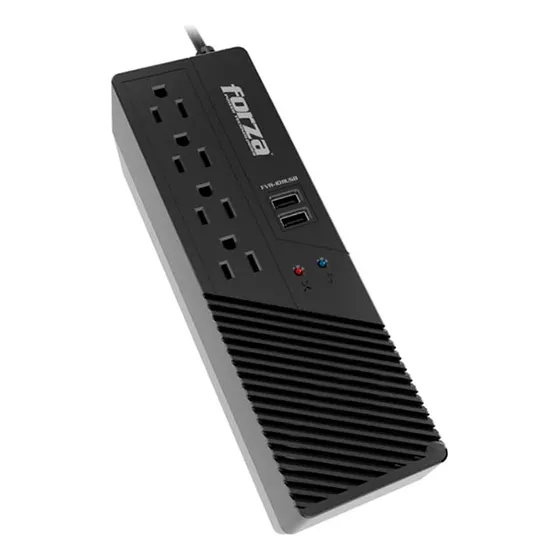 Regulador De Voltaje Forza 1000va 500w 115v 4 Tomas