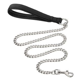 Correa De 6ft Para Perros, Cadena De Acero A Prueba De Correa De 6ft Para Perros, Cadena De Acero A Prueba De