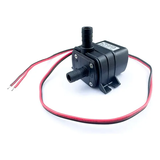 Mini Bomba De Agua 24v 5.8w 240l/h Qmax 300cm Conector 8mm