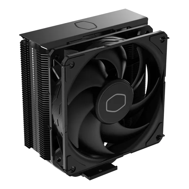 Cooler Master Rr-212s-20pk-r1 Hyper 212 Black Edition Cpu Air Cooler 4 Direct Contact Heat Pipes 120mm Silencio Fan