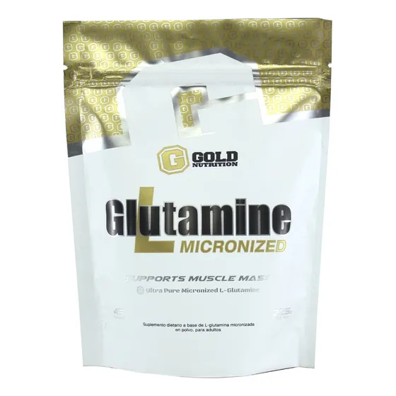 L- Glutamina 225grs Gold Nutrition X2 Unidades