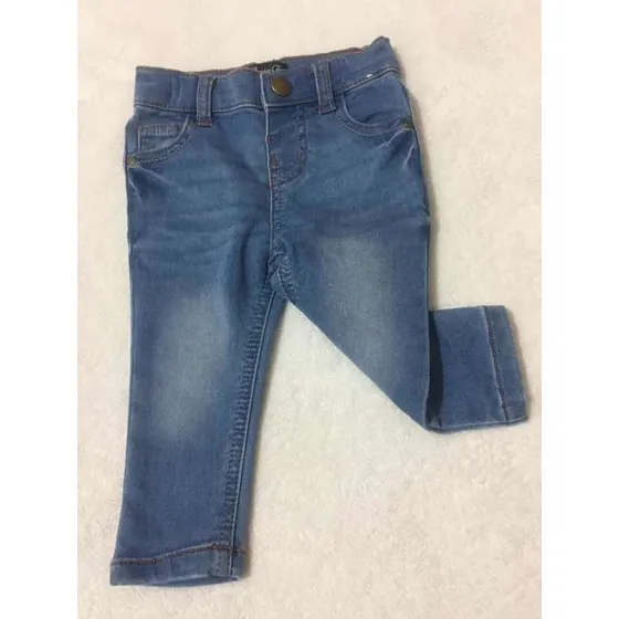 Pantalón De Niño De Blue Jean Stretch Skinny Para Bebé 3-6 M