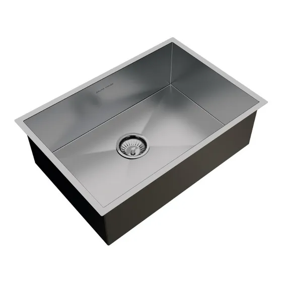 Cuba Inox Quadrada Gourmet Com Válvula 60 X 40 Cm 